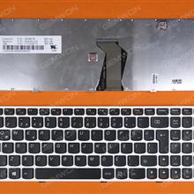 LENOVO Ideapad Z580 V580 G580 WHITE FRAME BLACK (For Win8) TR 25208178 Laptop Keyboard (OEM-B)