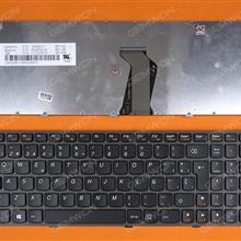 LENOVO Ideapad Z580 V580 G580 PURPLE FRAME BLACK (For Win8) SP 25208117 Laptop Keyboard (OEM-B)