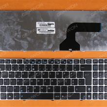 ASUS G60 SILVER FRAME BLACK PO N/A Laptop Keyboard (OEM-B)