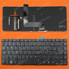 ACER Aspire M5-481T M5-481TG M5-481PT M5-481PTG BLACK(With Backlit board) BR NSK-R2BBQ Laptop Keyboard (OEM-B)