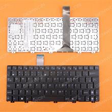 ASUS EeePC 1015PED 1025C BLACK(Without FRAME,without foil) BR MP-10B66PA-5288 Laptop Keyboard (OEM-B)