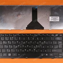 TOSHIBA R845 BLACK FRAME BLACK (Big Eenter,PULLED,With Cable Folded) RU N/A Laptop Keyboard (OEM-B)