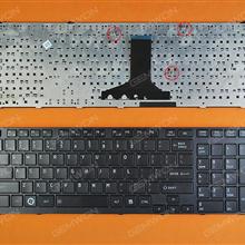 TOSHIBA Satellite A660 A665 BLACK FRAME BLACK(Without foil) US N/A Laptop Keyboard (OEM-B)