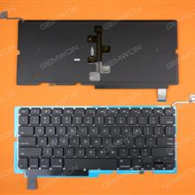 APPLE Macbook Pro A1286 Backlit(Version 2) US N/A Laptop Keyboard (OEM-A)