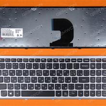LENOVO Z500 SILVER FRAME BLACK(Win8) RU 9Z.N8RSC.30R Laptop Keyboard (OEM-B)