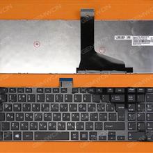 TOSHIBA S50-A S50D-A S50DT-A S50T-A S55-A S55D-A S55DT-A S55T-A GLOSSY FRAME BLACK(For Win8,Big Enter) RU NSK-TVMSU 9Z.N7USU.M0R Laptop Keyboard (OEM-B)