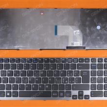 SONY SVE 15 GRAY FRAME BLACK(For Win8) IT 149091811IT  V133846DK3 Laptop Keyboard (OEM-B)
