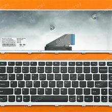 LENOVO U310 SILVER FRAME BLACK US N/A Laptop Keyboard (OEM-B)