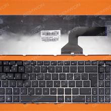 ASUS G73 K52 (G60) GLOSSY FRAME BLACK LA 9J.N2J82.C1E 0KN0-E02LA13 0KNB0-6025LA00 Laptop Keyboard (OEM-B)