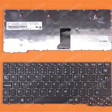 LENOVO S10-3 GRAY FRAME BLACK BR N/A Laptop Keyboard (OEM-B)
