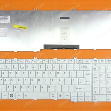 TOSHIBA Satellite C650 C660 L650 L670 L675 L675D WHITE(Pulled,Good condition) UK N/A Laptop Keyboard (OEM-B)