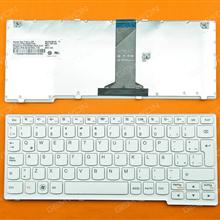 LENOVO IdeaPad S110 WHITE FRAME WHITE LA 9Z.N7ZSU.11E  BD1SU 25201793 0KN0-ZS2LA13 Laptop Keyboard (OEM-B)