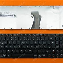 LENOVO Ideapad Z560 Z560A Z565A G570 BLACK FRAME BLACK GR V117020CK1 25-012434 Laptop Keyboard (OEM-B)