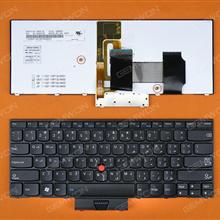 Thinkpad X1 BLACK FRAME BLACK Backlit AR 0B35718 NN-84A0 04W2762 Laptop Keyboard (OEM-B)