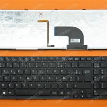 SONY SVE15 BLACK FRAME BLACK(For Win 8 OS,Backlit) FR 9Z.N6CBW.G0F SEGBW 149152011FR Laptop Keyboard (OEM-B)
