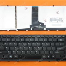 TOSHIBA Satellite M640 M645 E305 BLACK FRAME GLOSSY Backlit(with cable folded) US TPABC 9Z.N4XBC.A01 Laptop Keyboard (OEM-B)