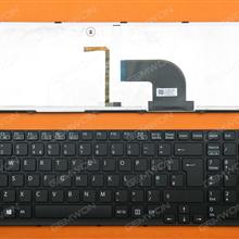 SONY SVE15 BLACK FRAME BLACK(For Win 8 OS,Backlit) UK 9Z.N6CBW.G0U SEGBW 0U 149151711GB V133946AK1 Laptop Keyboard (OEM-B)