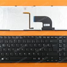SONY SVE17 BLACK FRAME BLACK(For Win 8 Backlit) TR 9Z.N6CBW.G0T SEGBW 0T 149152811TR Laptop Keyboard (OEM-B)