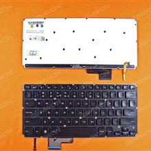 DELL XPS 14R GLOSSY(Without FRAME,Backlit) US 9Z.N7NBC.01D L60BC PK130O11A07 083FHX Laptop Keyboard (OEM-B)