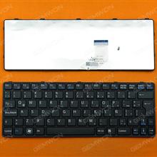 SONY SVE 11 BLACK FRAME BLACK LA 149036551LA 550121HG1G-212-G Laptop Keyboard (OEM-B)