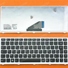 LENOVO U310 WHITE FRAME BLACK FR 25204991 AEZ7F00120 9Z.N7GSQ.E0F Laptop Keyboard (OEM-B)