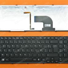SONY SVE15 BLACK FRAME BLACK(Backlit) FR 14929941 9Z.N6CBQ.C0F AEHK5F010103A Laptop Keyboard (OEM-B)