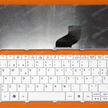 ACER Aspire ONE D260/GATEWAY LT21 WHITE SP AEZH9Q00040  9Z.N3K82.S2A  KB.I100A.095 Laptop Keyboard (OEM-B)