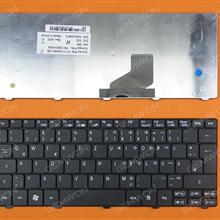 GATEWAY LT21/ACER ONE 532H 521 D255 BLACK(Version 2) GR V111102AK5 GR PK130E91A09 Laptop Keyboard (OEM-B)