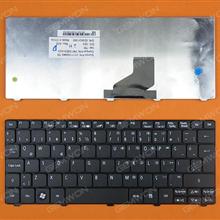 GATEWAY LT21/ACER ONE 532H 521 D255 BLACK(Version 2) TR V11102AK5 TR PK130E91A20 Laptop Keyboard (OEM-B)