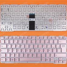 SONY SVE14A PINK(without FRAME,without foil) FR 14901134FR Laptop Keyboard (OEM-B)