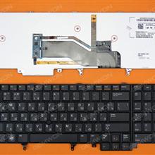 DELL Latitude E6520 BLACK(With Point stick,Backlit) RU DW0BF 55010NY00-035-G Laptop Keyboard (OEM-B)