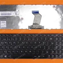 LENOVO  V570 B570 B590 PURPLE FRAME BLACK PO 25200840 MP-10A36P0-686B Laptop Keyboard (OEM-B)
