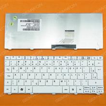 ACER Aspire ONE D260/GATEWAY LT21 WHITE BR AEZH9600220 KBI100A090 V111146BK3 Laptop Keyboard (OEM-B)