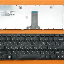 LENOVO Z380 Z480 Z485 G480 G485 BLACK FRAME BLACK RU B6GSW T2G8-RU 25202141 9Z.N5TSW.G0R Laptop Keyboard (OEM-B)