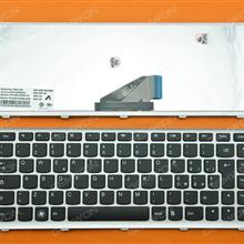 LENOVO U310 SILVER FRAME BLACK IT 9Z.N7GSQ.D0E BCDSQ Laptop Keyboard (OEM-B)