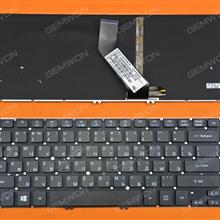 ACER V5-471 V5-431 M5-481 V5-481G BLACK(with Backlit board ,For Win8) RU R2HBW 0R 9Z.N8DBW.H0R Laptop Keyboard (OEM-B)