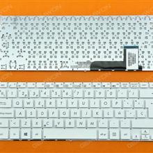 ASUS X202E S200 WHITE(Compatible with X201E,Without FRAME,without foil,For Win8) SP 9Z.N8KSQ.50S  UR5SQ AEEX2P00020 Laptop Keyboard (OEM-B)