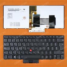 Thinkpad X1 BLACK FRAME BLACK Backlit SP MP-10P16GBJ4421 0B35723 04W2767 NN-85E0 Laptop Keyboard (OEM-B)