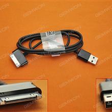 USB 30PIN BLACK CABLE DATA CHARGER SAMSUNG GALAXY TAB 7.0 PLUS 8.9 10.1 Audio & Video Converter N/A