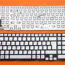 SONY VPC-SE SILVER(For Backlit version) TR 9Z.N6CBF.30T SE3BF 148986831 Laptop Keyboard (OEM-B)