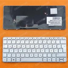 HP MINI 210-2000 SILVER FRAME SILVER GR N/A Laptop Keyboard (OEM-B)