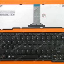 LENOVO IdeaPad S110 BLACK FRAME BLACK US 25201756 9Z.N7ZSU.001 0KN0-ZS1US13 BD0SU Laptop Keyboard (OEM-B)
