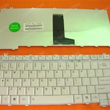 TOSHIBA A200 M200 WHITE US 6037B0021702 G83C008X2US Laptop Keyboard (OEM-B)
