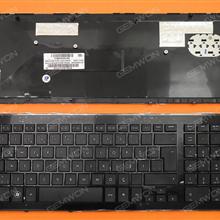 HP PROBOOK 4720S BLACK FRAME BLACK TR NSK-HN1SW 9ZN4LSW10T Laptop Keyboard (OEM-B)
