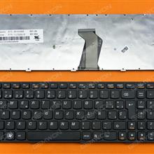 LENOVO  V570 B570 B590 BLACK FRAME BLACK SP 9Z.N5SSW.A0S 25-013325 B5ASW Laptop Keyboard (OEM-B)
