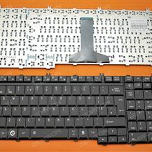 TOSHIBA P300 L350 L355 L500 Series BLACK(without foil,Reprint) UK 6037B0026905 MP-06876GB-930 Laptop Keyboard (Reprint)