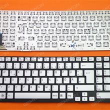 SONY VPC-SE SILVER(For Backlit version) GR 9Z.N6CBF.30G SE3BF 148986721 Laptop Keyboard (OEM-B)