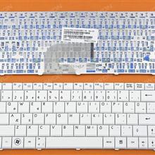 MSI X320 X340 X300 WHITE(Without foil) TR V103522BK1 Laptop Keyboard (OEM-B)