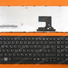 SONY VPC-EJ Series BLACK FRAME BLACK SP V116646GK1 148971981 AEHK2P00010 Laptop Keyboard (OEM-B)