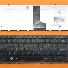 TOSHIBA Satellite M640 M645 E305 BLACK FRAME GLOSSY (with cable folded) US 9Z.N4XBC.A01 TPABC 01 Laptop Keyboard (OEM-B)